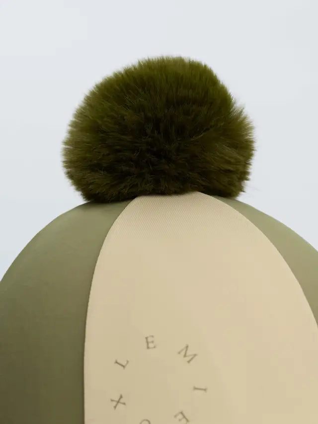 LeMieux Harlequin Hat Silk Willow/Pear