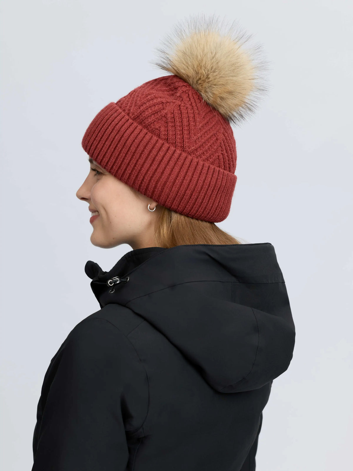 LeMieux Clara Knit Beanie Russet