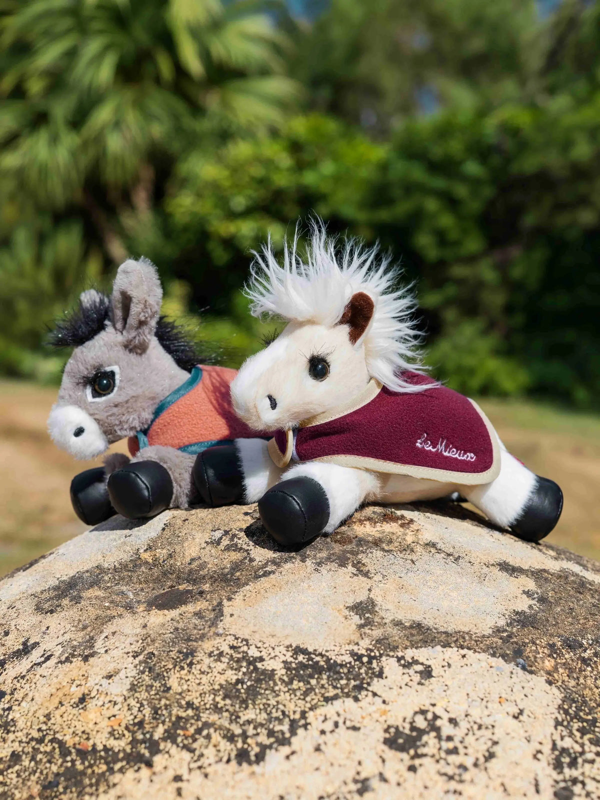 LeMieux Tiny Rugs 2 pack Blackberry/Spiced Earth