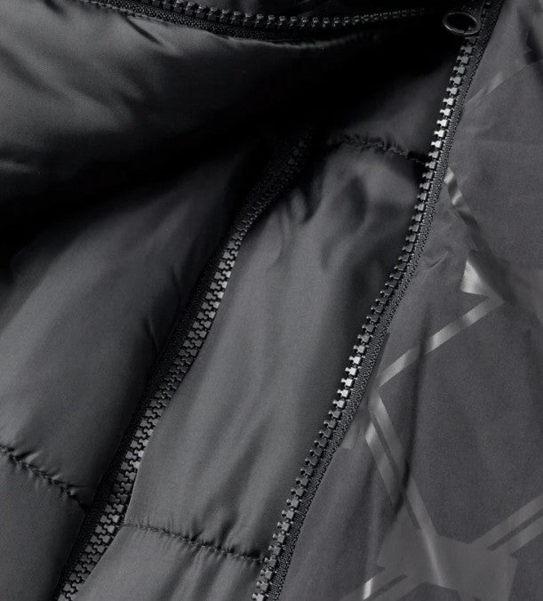 Kingsland KLVY Ladies Black Insulated Parka - Waterproof & Wind Resistant Equestrian Jacket with Zipper Detail