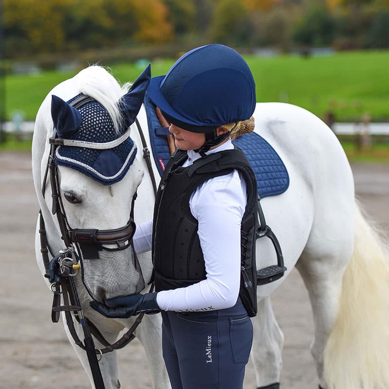 Child Horse Riding Safety Vest: Charles Owen Kontor Body Protector - Equestrian Protective Gear