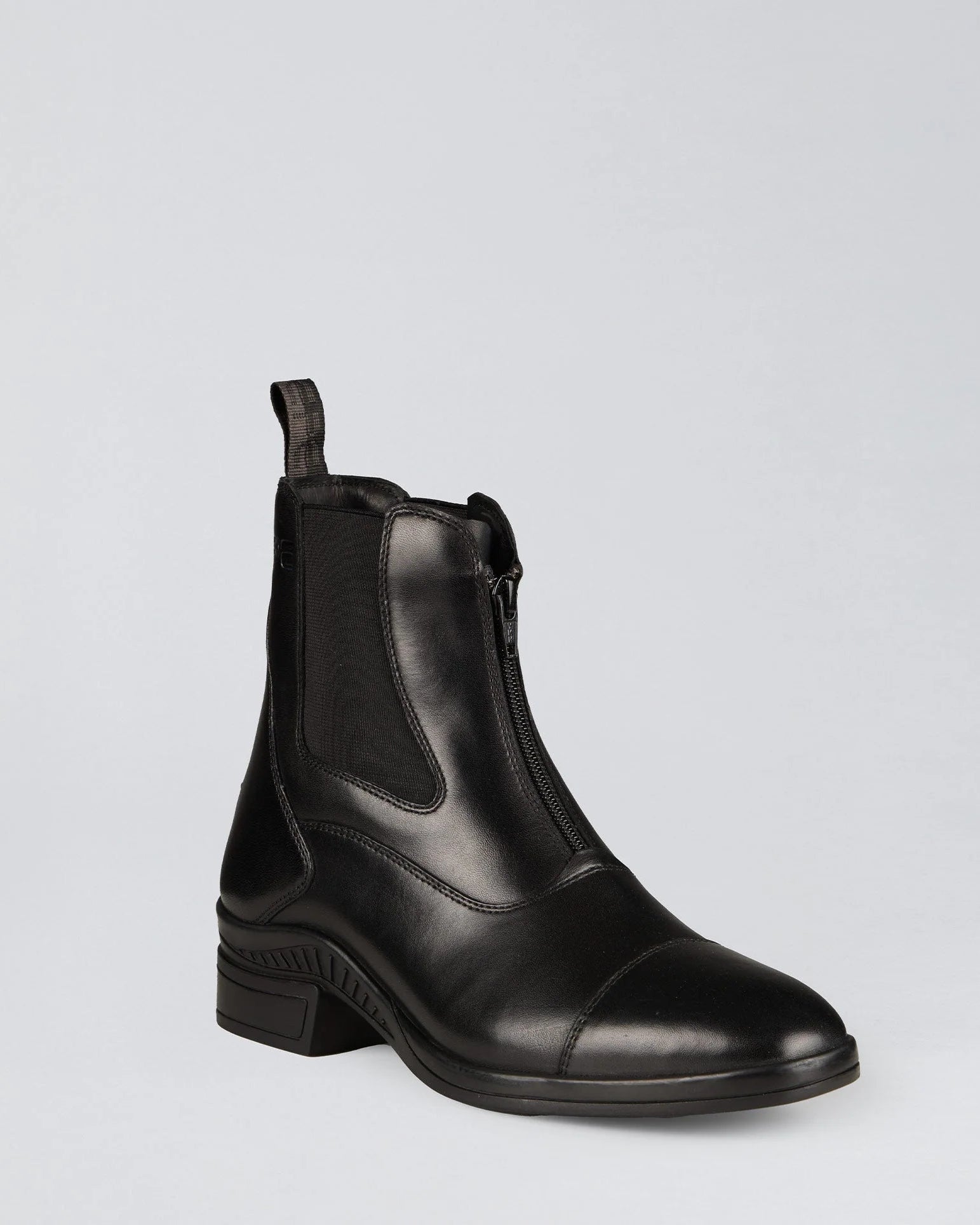 Premier Equine Lanark Leather Paddock Boots Black