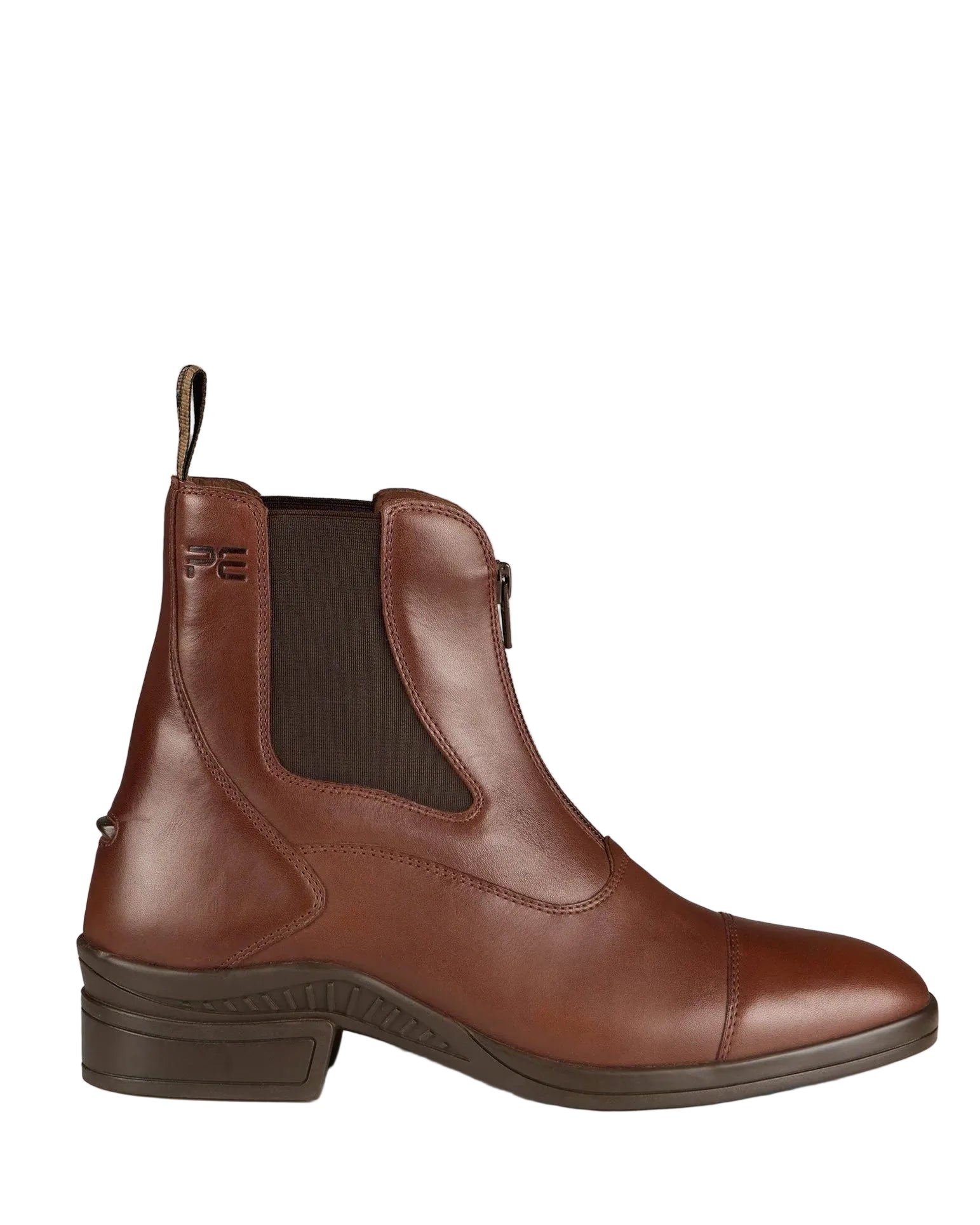 Premier Equine Lanark Leather Paddock Boots Brown