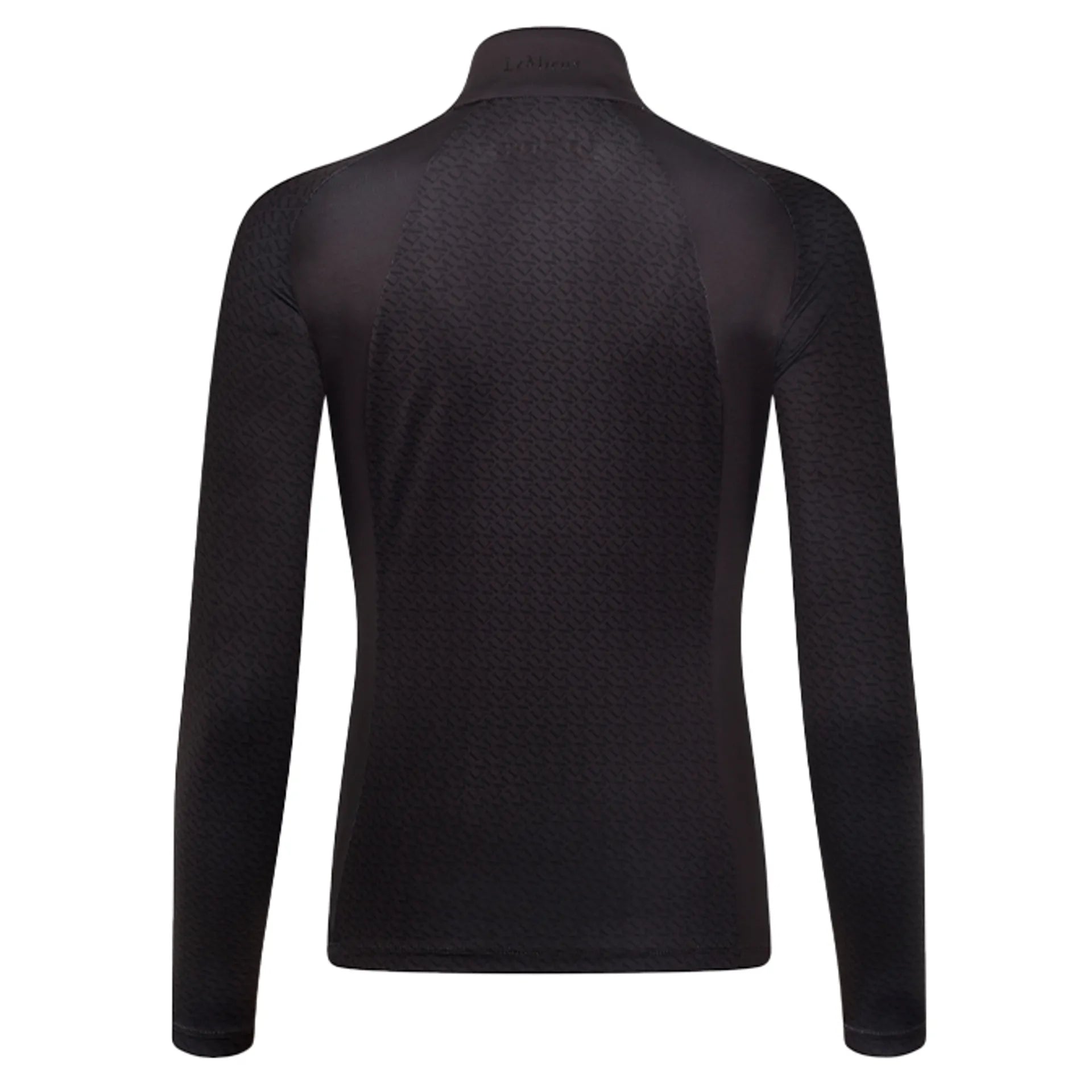 LEMIEUX Faith Base Layer - Cinder. UV30+ Quarter Zip Equestrian Top. Sweat-wicking, Stretch Comfort, Temperature Regulating Base Layer.