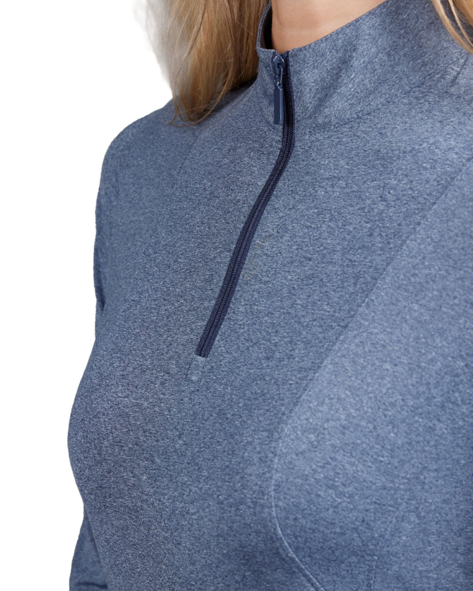 Premier Equine Leora Womens Long Sleeve Base Layer Blue