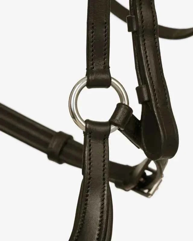 LeMieux Arika Drop Bridle Brown/Silver