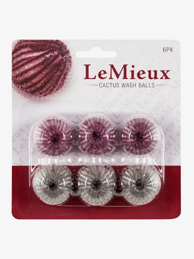 LeMieux Cactus Wash Balls 6PK - Reusable Washing Machine Hair & Fur Remover