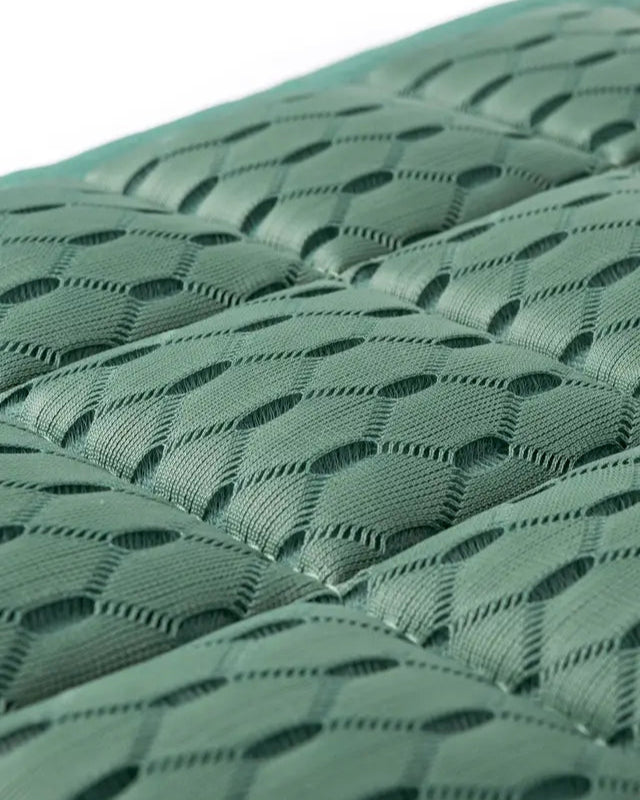 LeMieux Carbon Mesh Close Contact Square Sage: Breathable, Cooling Horse Saddle Pad