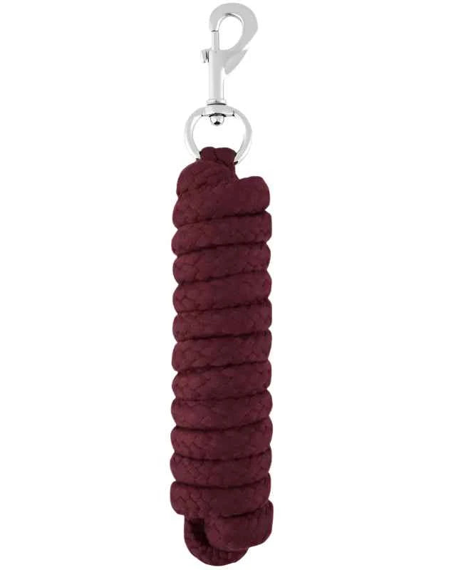 LeMieux Cotton Lead Rope Burgundy