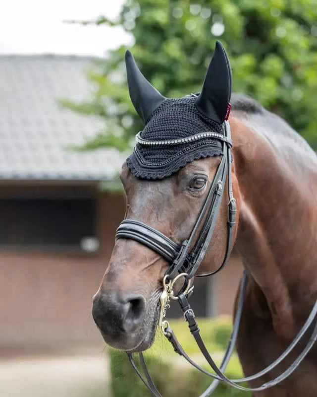 LeMieux Diamante Acoustic Fly Hood Black