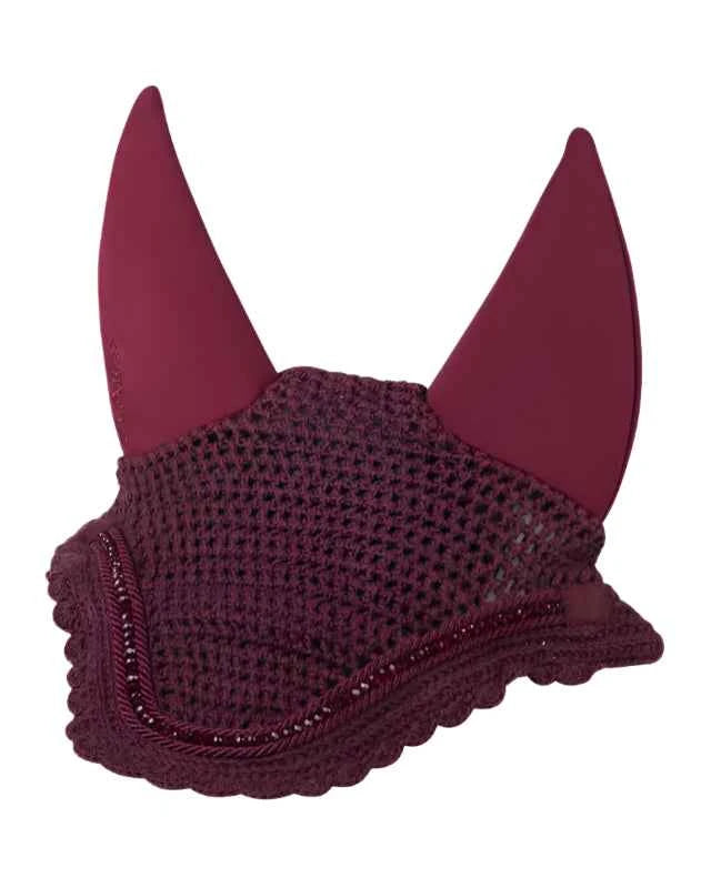 LeMieux Diamante Acoustic Fly Hood Burgundy