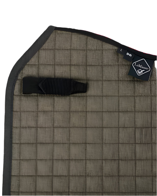 LEMIEUX Earth Dressage Square Saddle Pad - Moss Green, Eco-Friendly, & Comfortable