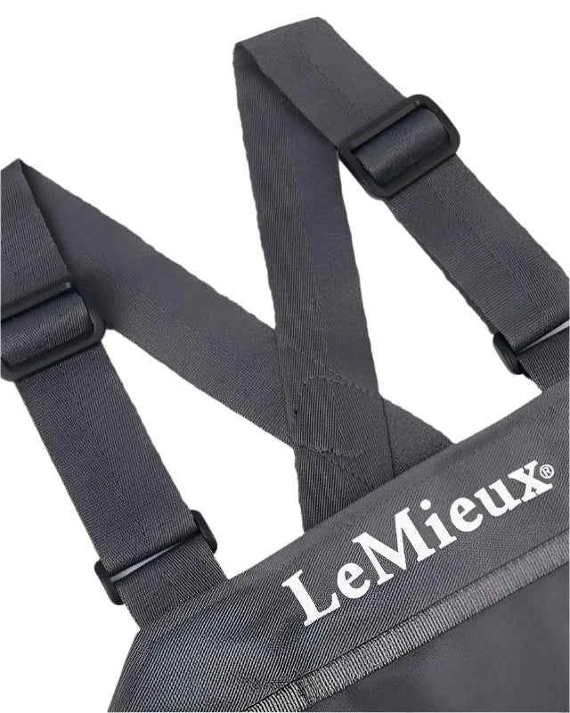 LeMieux Eventing Bib Slate Grey