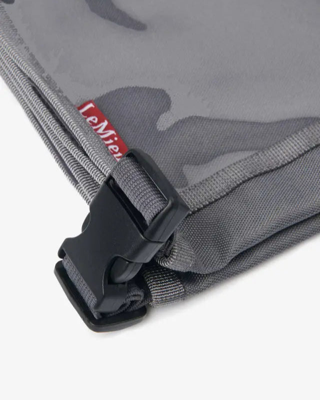 LeMieux Eventing Bib Slate Grey - Competition Number Holder by Equiflair