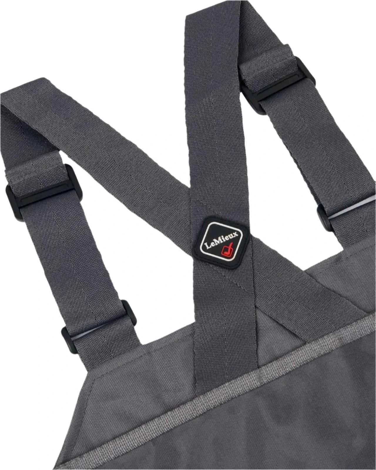 LeMieux Eventing Bib Slate Grey