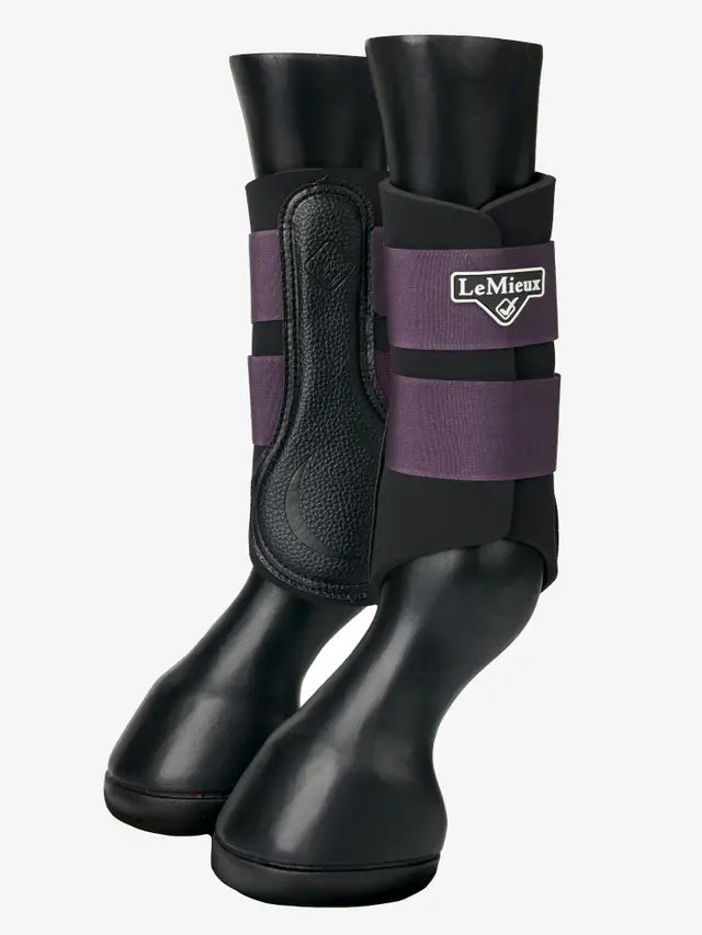 LeMieux Grafter Fig Horse Boots - Brushing boots for schooling, competition, turnout