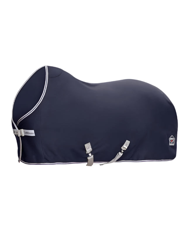 LeMieux Arika Jersey-Tek Fleece Rug Navy - Horse Blanket for Comfort, Layering, and Travel