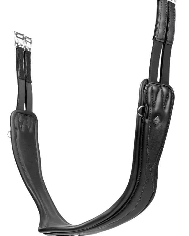 LeMieux Gel-Tek Anatomic Jumping Girth Black