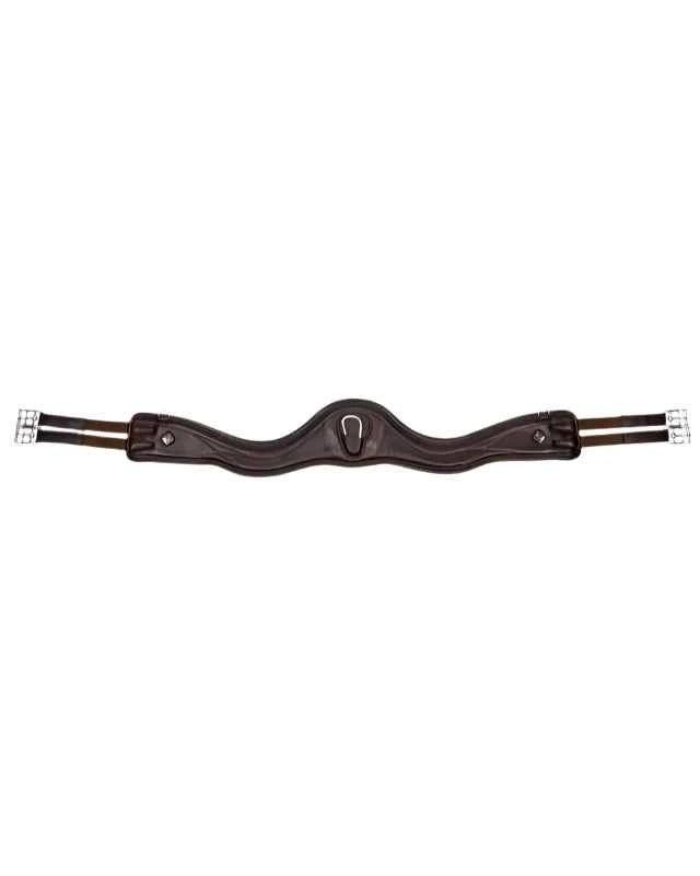 LeMieux Gel-Tek Anatomic Jumping Girth Brown