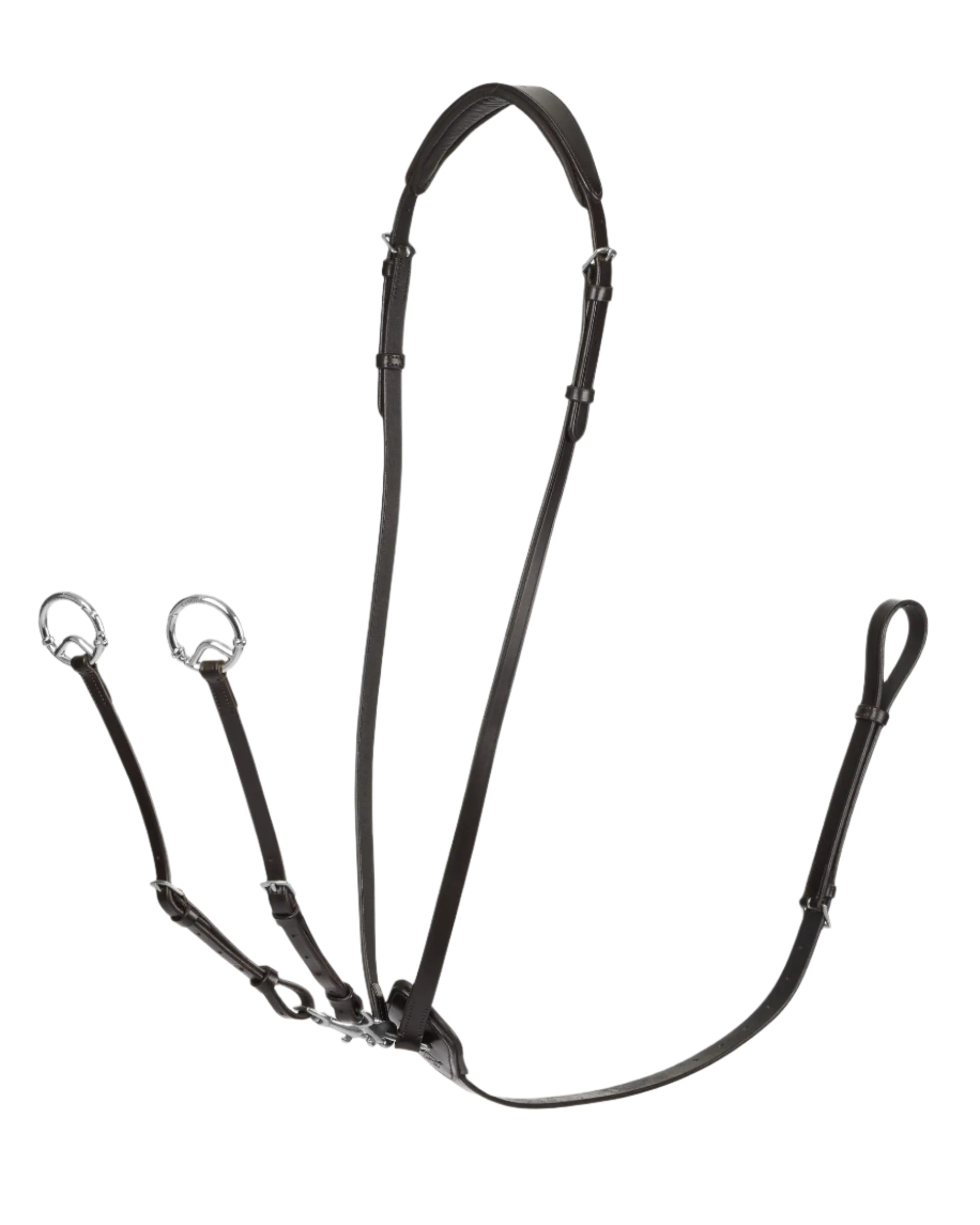 LeMieux Kudos Running Martingale Brown/Silver