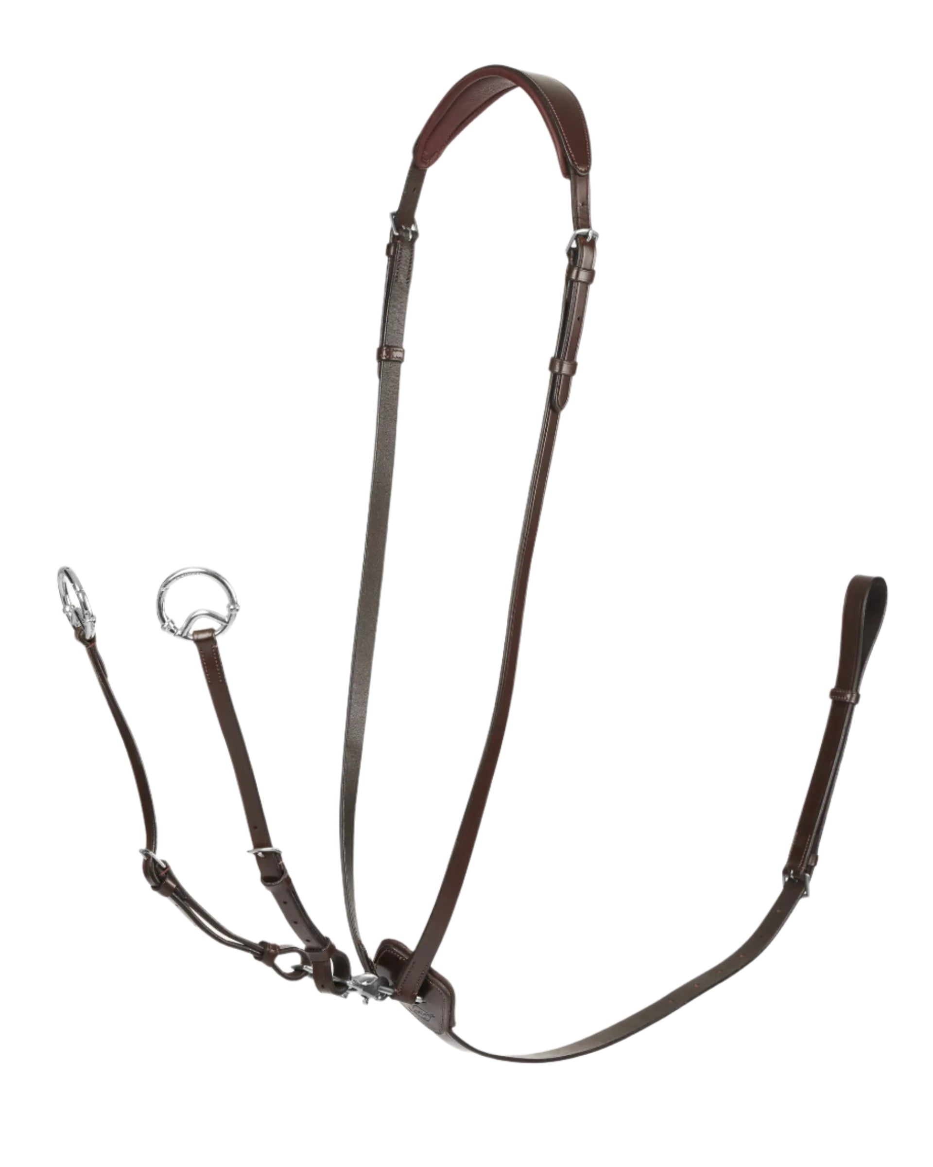 LeMieux Kudos Running Martingale Havana/Silver