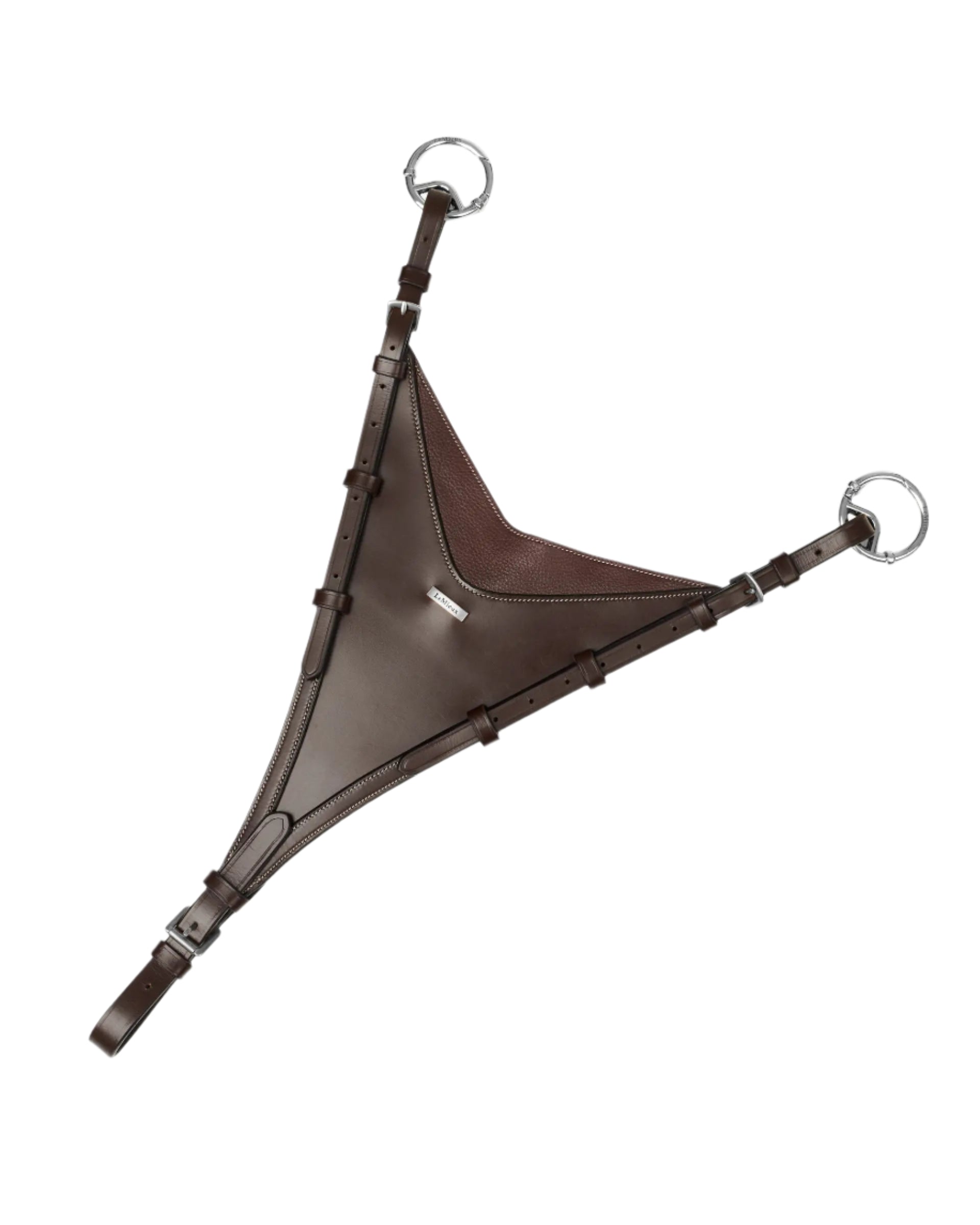 LeMieux Kudos Bib Martingale Attachment Havana/Silver