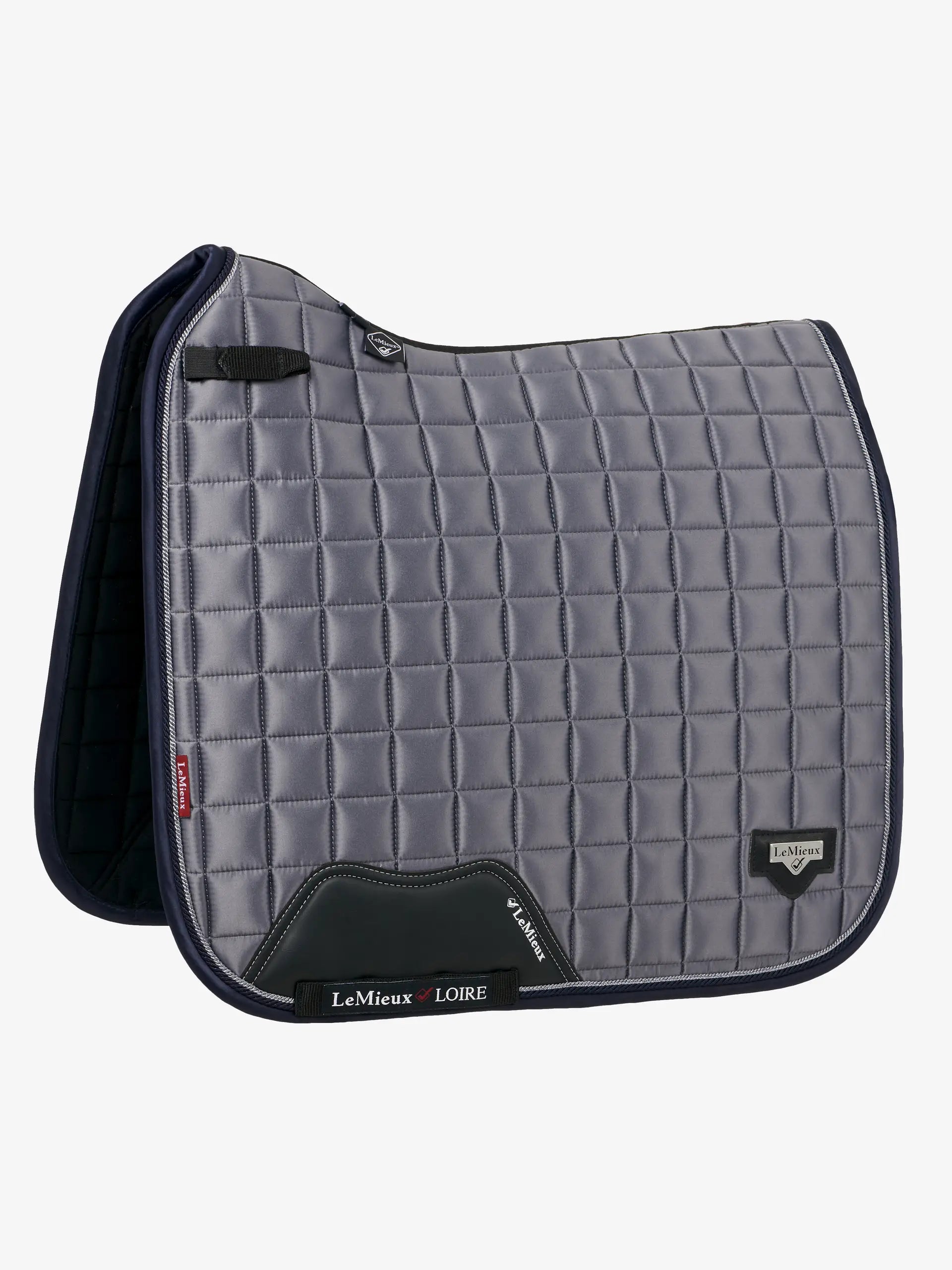 LeMieux Loire Classic Dressage Square Twilight Grey - Equiflair Saddle Pad