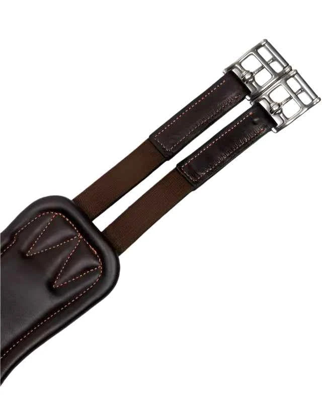 LeMieux Gel-Tek Anatomic Long Stud Girth with Magnet Brown