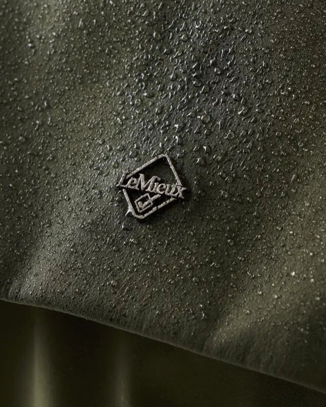 LeMieux Maisie Lightweight Waterproof Riding Jacket Forest - Rainproof Equestrian Apparel