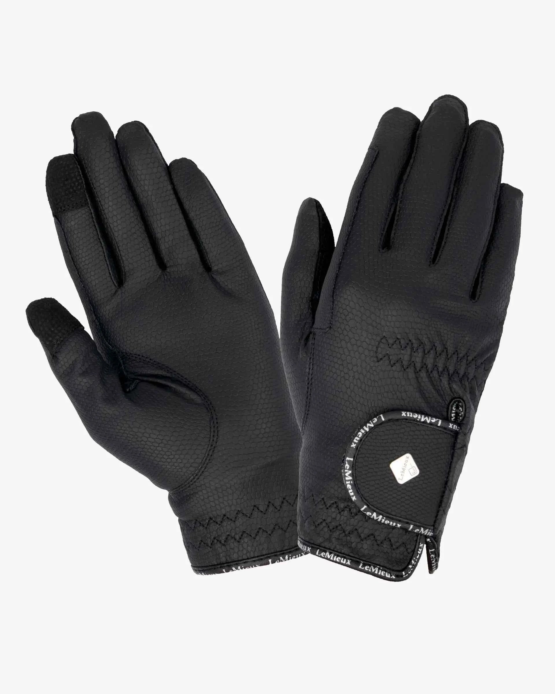LeMieux Classic Riding Gloves Black