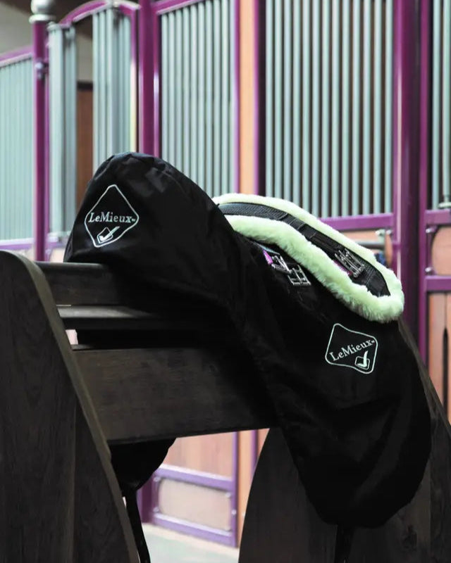 LeMieux Dressage Saddle Cover Black