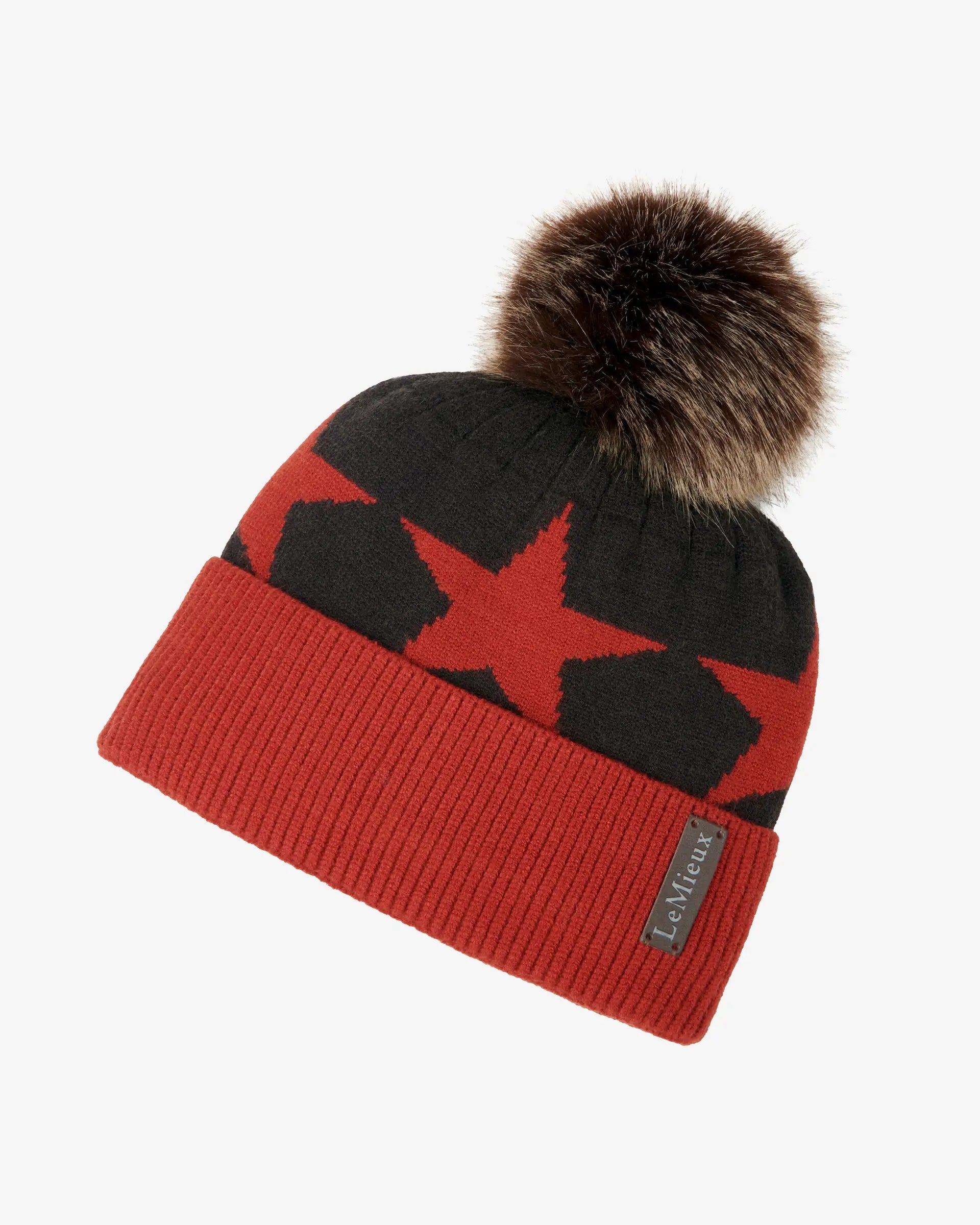 LeMieux Sasha Beanie Sienna - Beanie Hats Clothing location-109746323830-outofstock