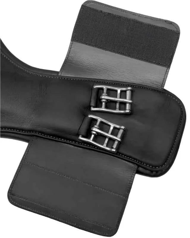 LeMieux Gel-Tek Anatomic Short Stud Girth with Magnet Black