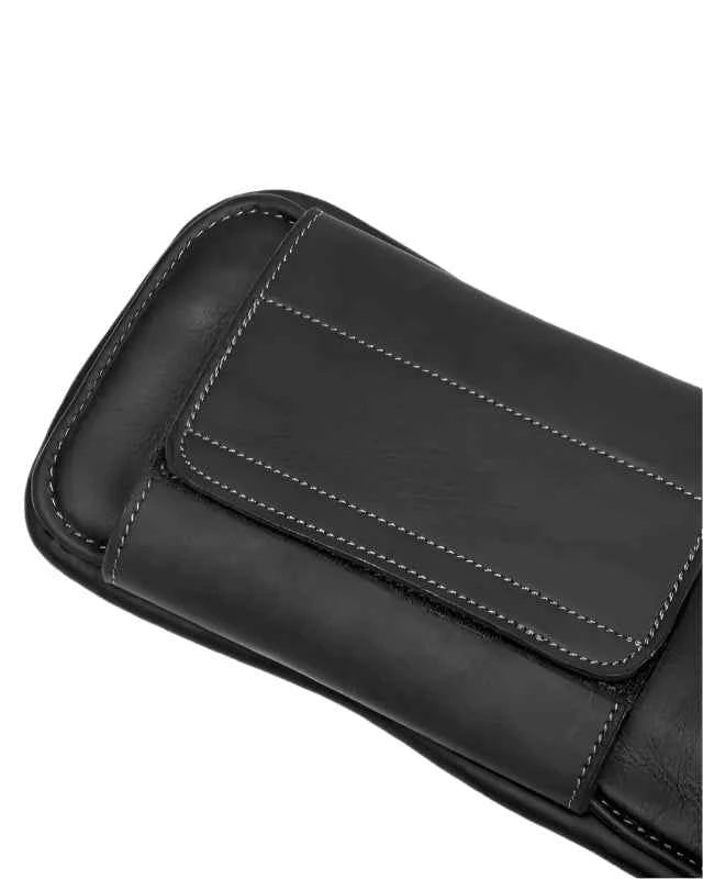 LeMieux Gel-Tek Anatomic Short Stud Girth with Magnet Black