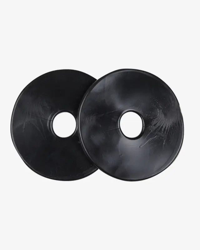LeMieux Silicone Bit Rings - Black | Soft & Flexible Horse Riding Equipment | Equiflair Saddlery