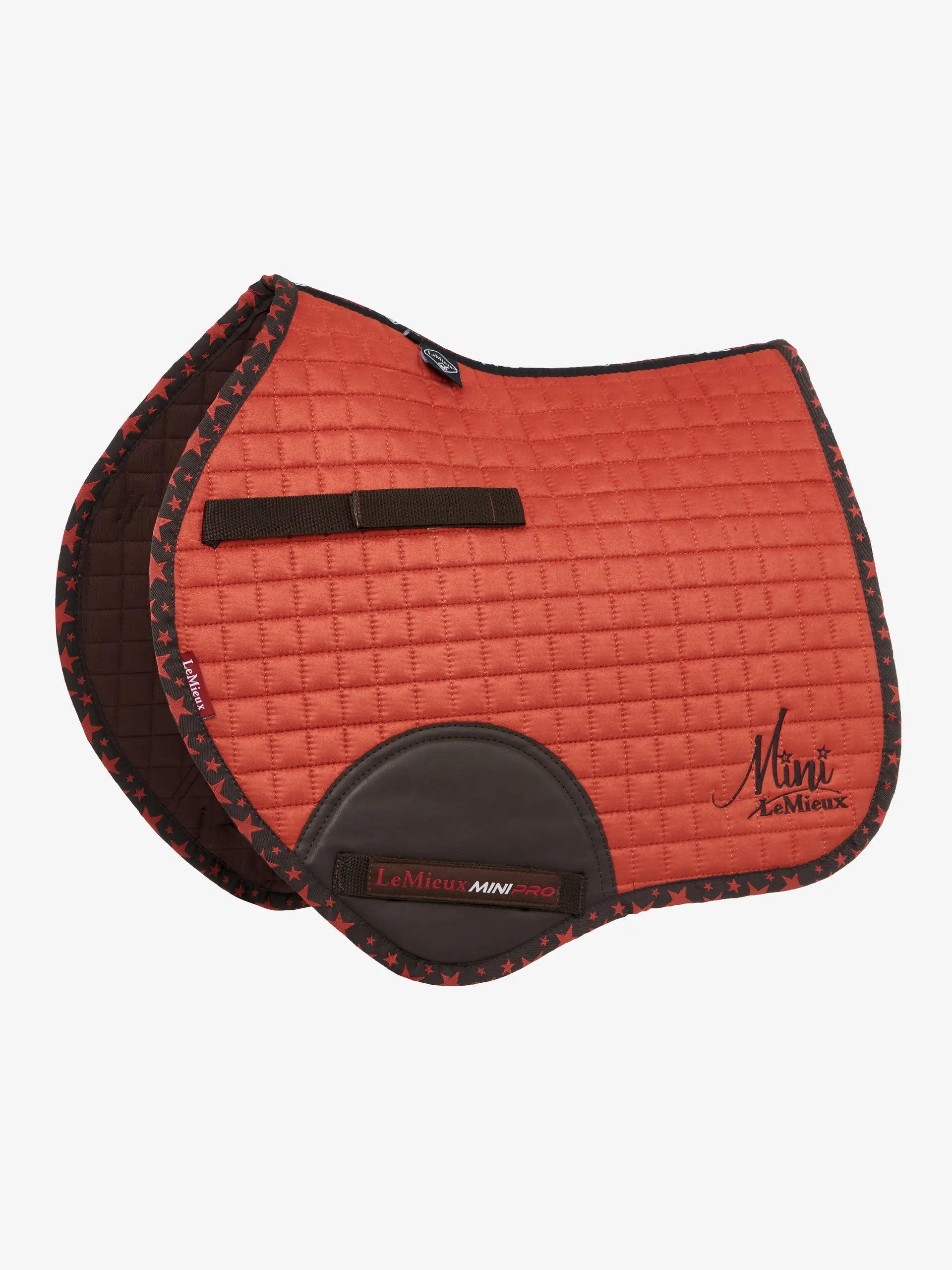 LeMieux Mini Suede Jump Square Sienna
