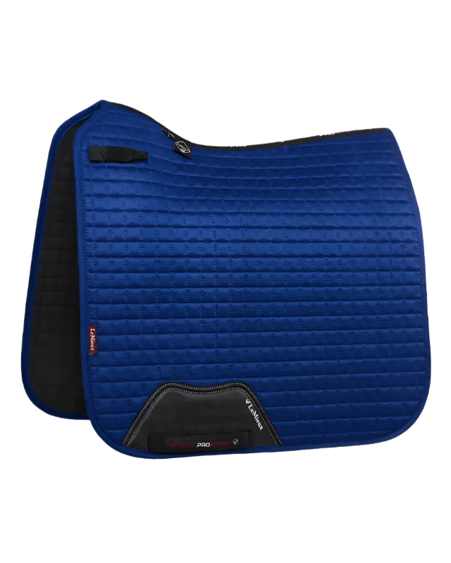LeMieux Suede Dressage Square Benetton Blue