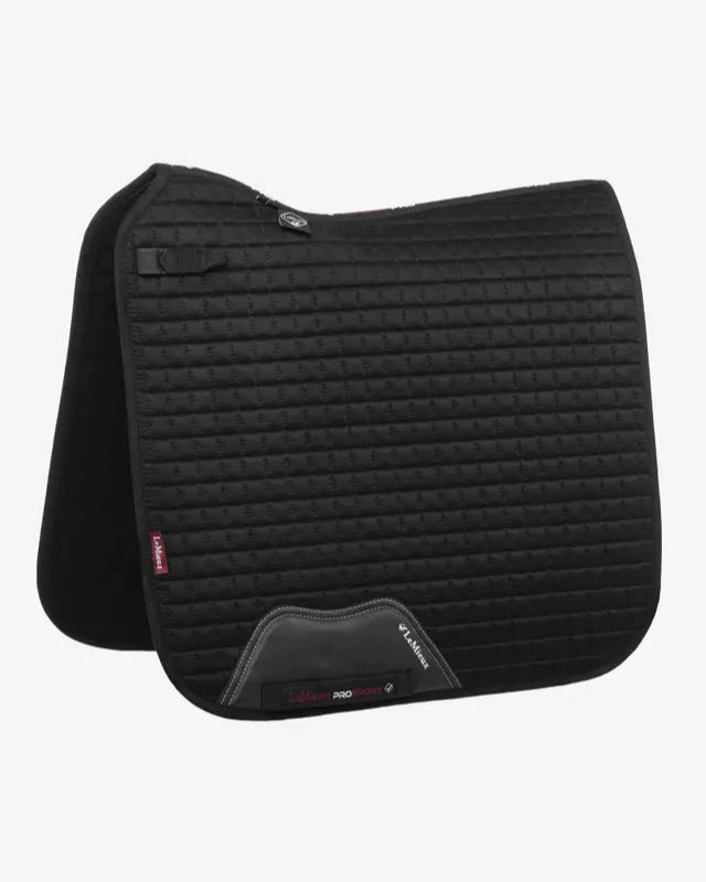 LeMieux Suede Dressage Square Black
