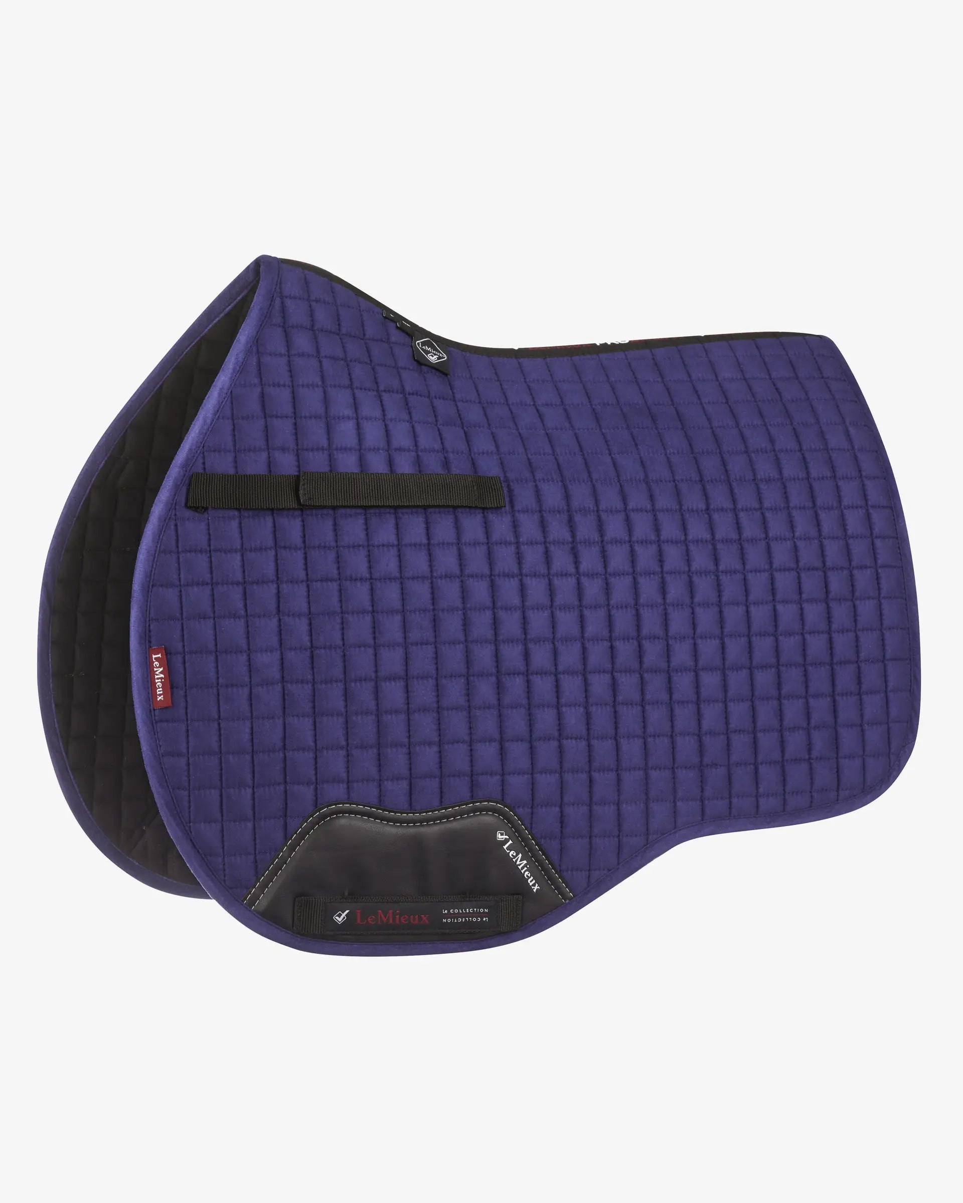 LEMIEUX Suede GP Square Saddle Pad - Ink Blue | General Purpose Horse Riding Equestrian Tack