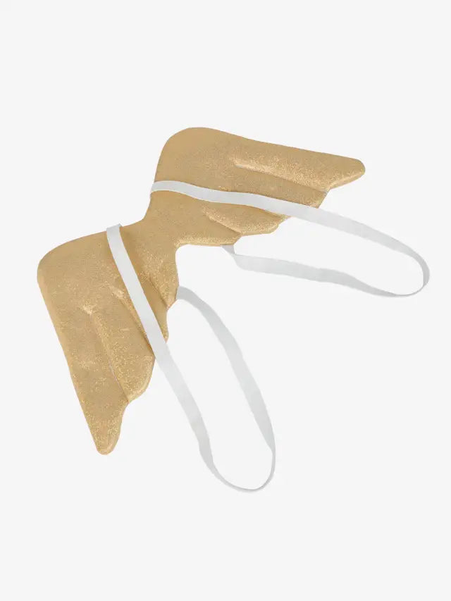 LeMieux Toy Unicorn Wings Gold: Soft & Shimmery. Easy-Attach Elastic Bands for Magical Play!