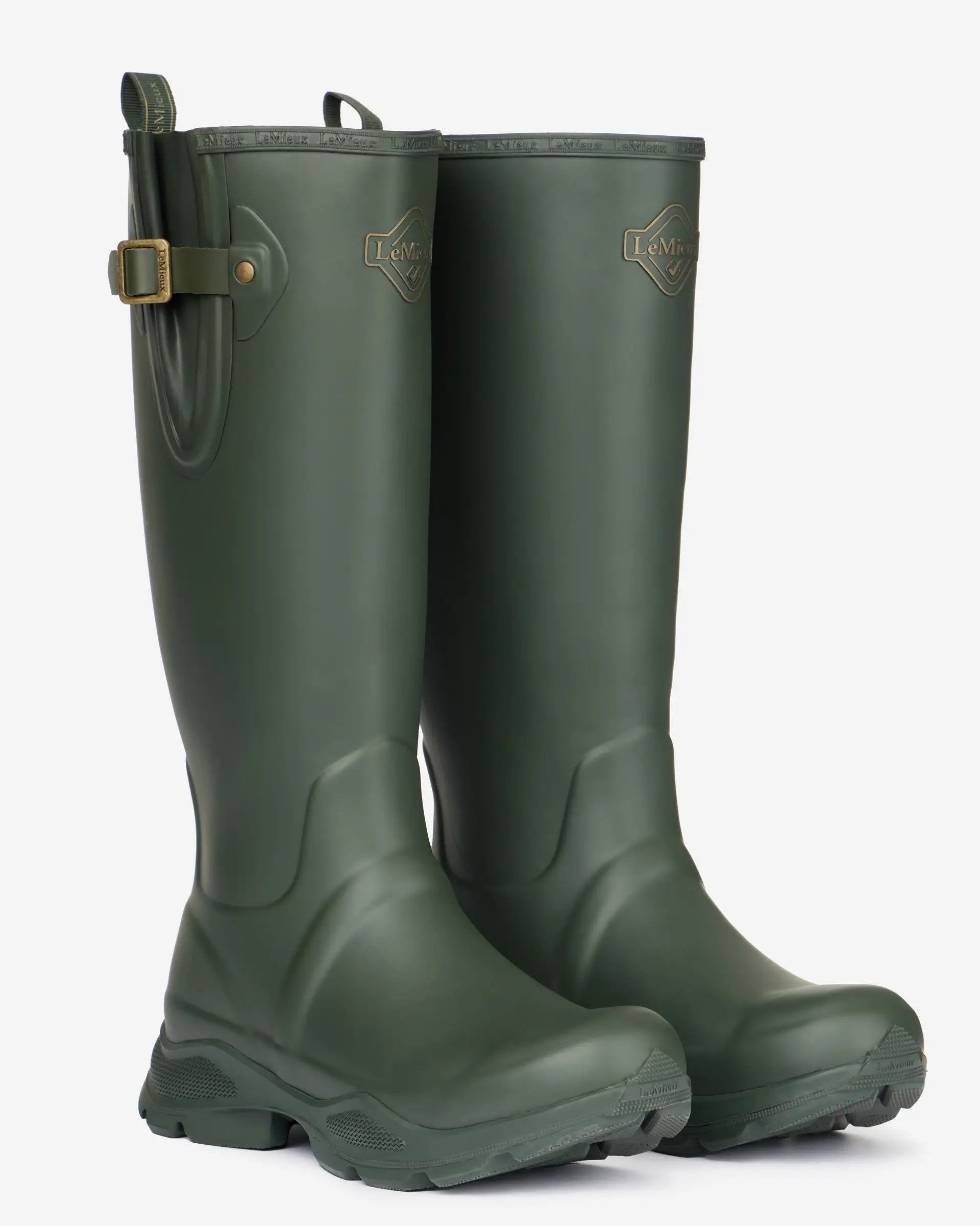 LeMieux Stride Wellington Boots Oak - Footwear location-109746323830-outofstock UK 9