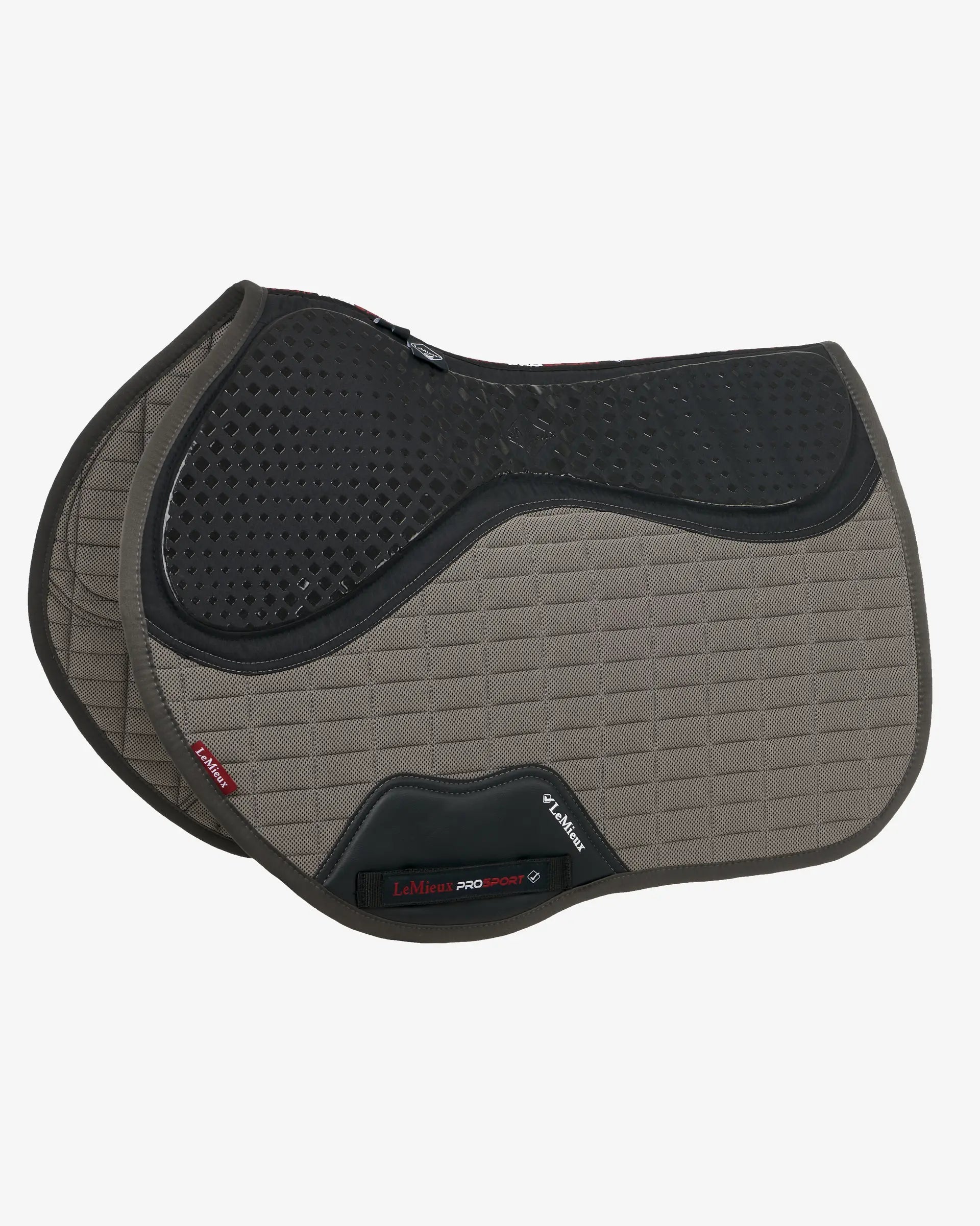 LeMieux Le Cool Grip EuroJump Pad Grey - Saddle Pad Horse