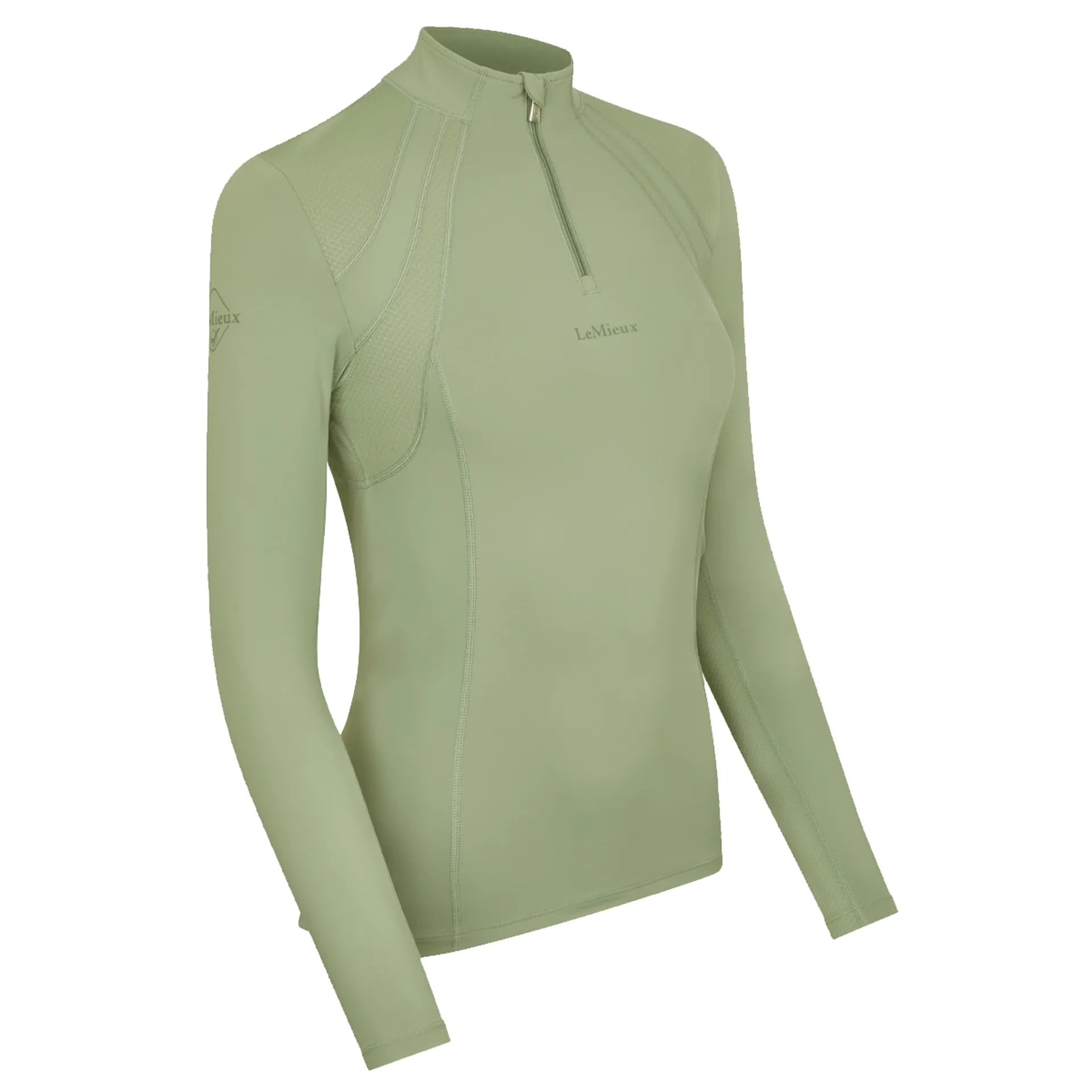 LeMieux Mia Mesh Long Sleeve Base Layer Thyme