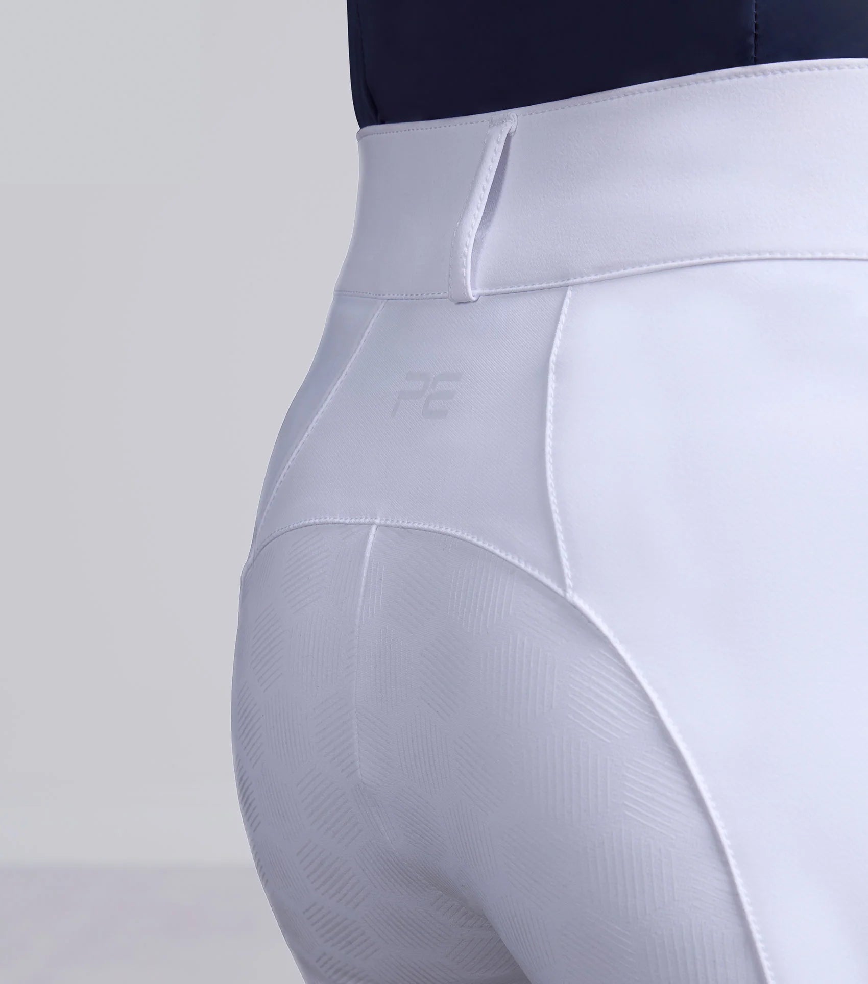 Premier Equine Ofena Women's White Full Seat Competition Riding Breeches - Equiflair