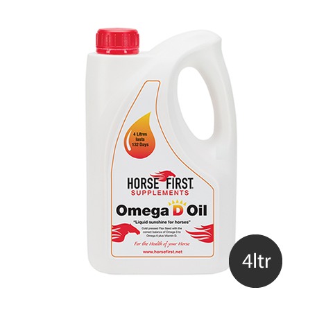 Omega D Equine Oil Supplement 4L