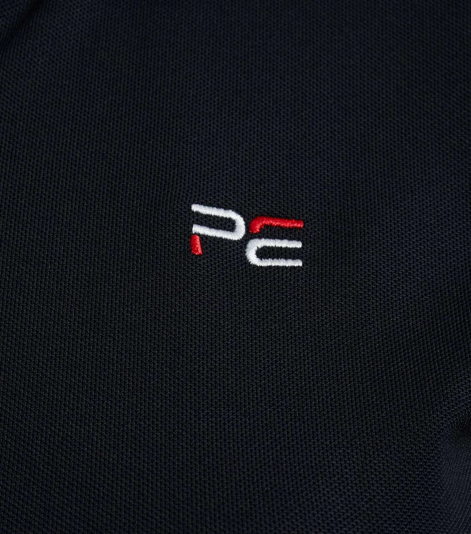 PREMIER EQUINE PE LADIES TEAM POLO SHIRT BLACK - Equestrian Polo Shirt