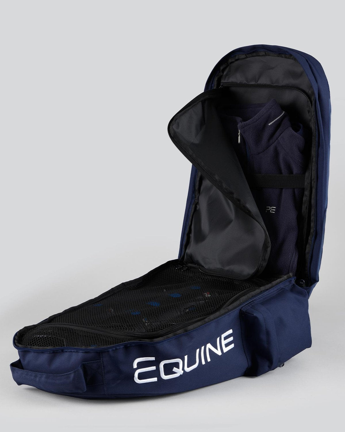 Premier Equine Team Rucksack Navy | Equiflair - Large Equestrian Gear Backpack, Blue, Equestrian Supplies
