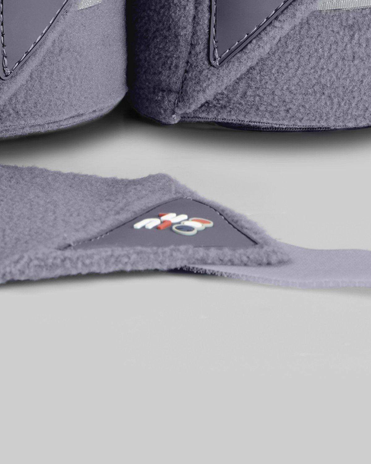 PREMIER EQUINE Horse Polo Fleece Bandages GREY - Anti-Pill, Breathable, & Machine Washable