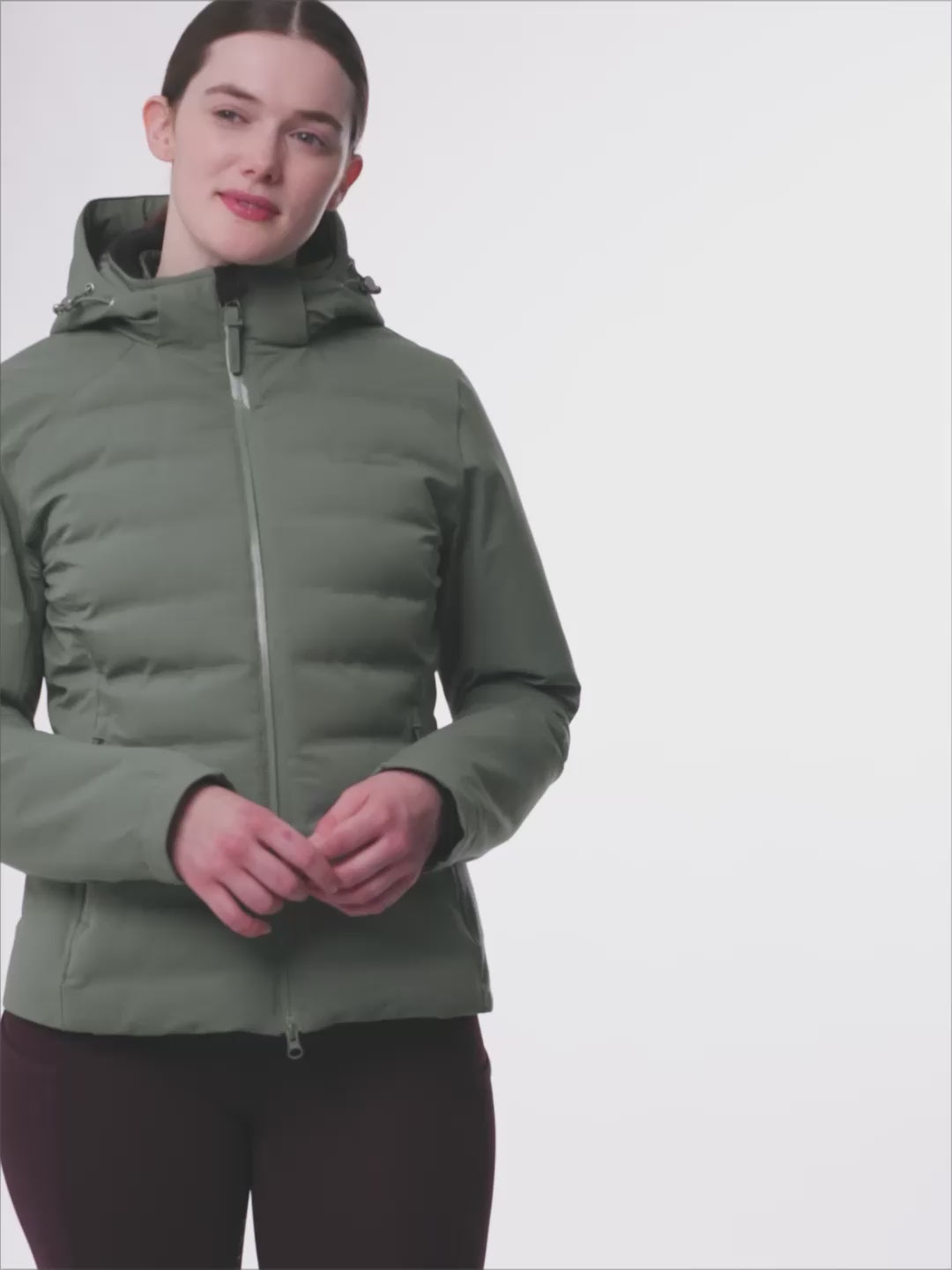 LeMieux Brooke Waterproof Hybrid Jacket Rosemary