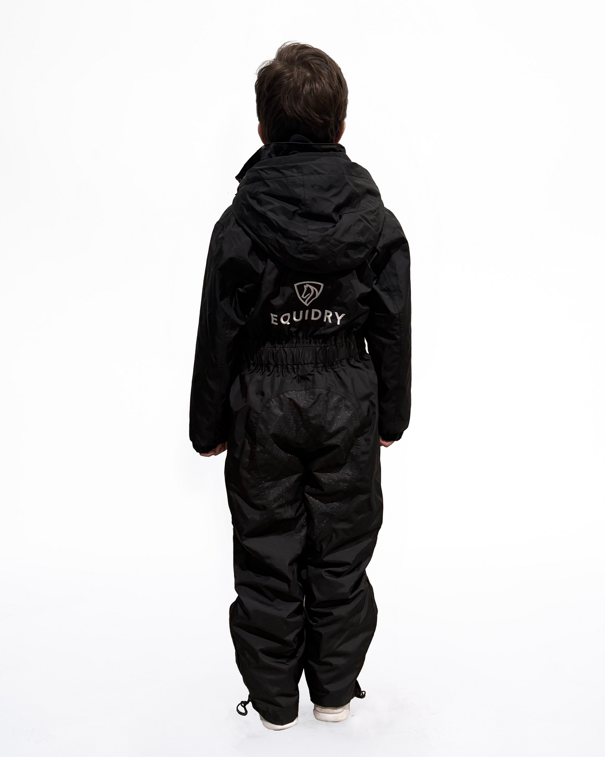 Children's All-In-One Puddle Suit Black